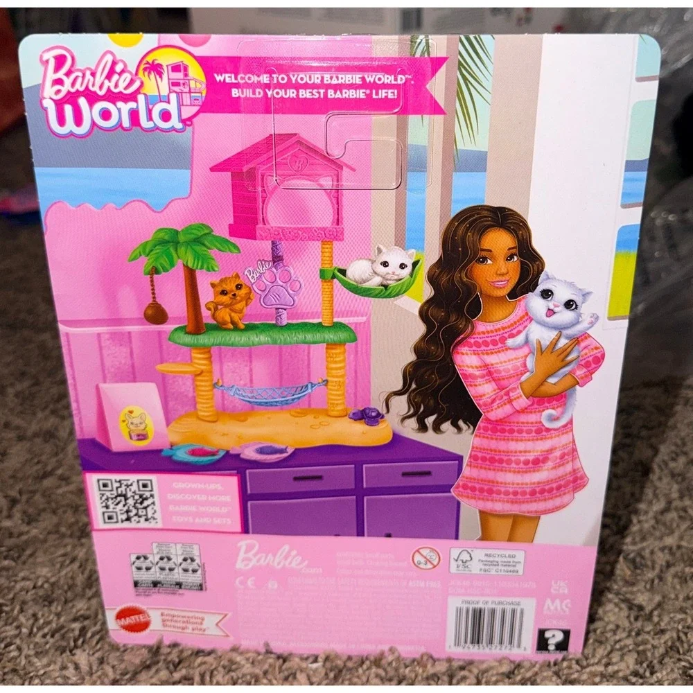 Mattel-Barbie World Pet Paradise Kitty Playset (NWT)